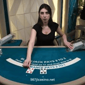 Blackjack Silver F Card Game Image